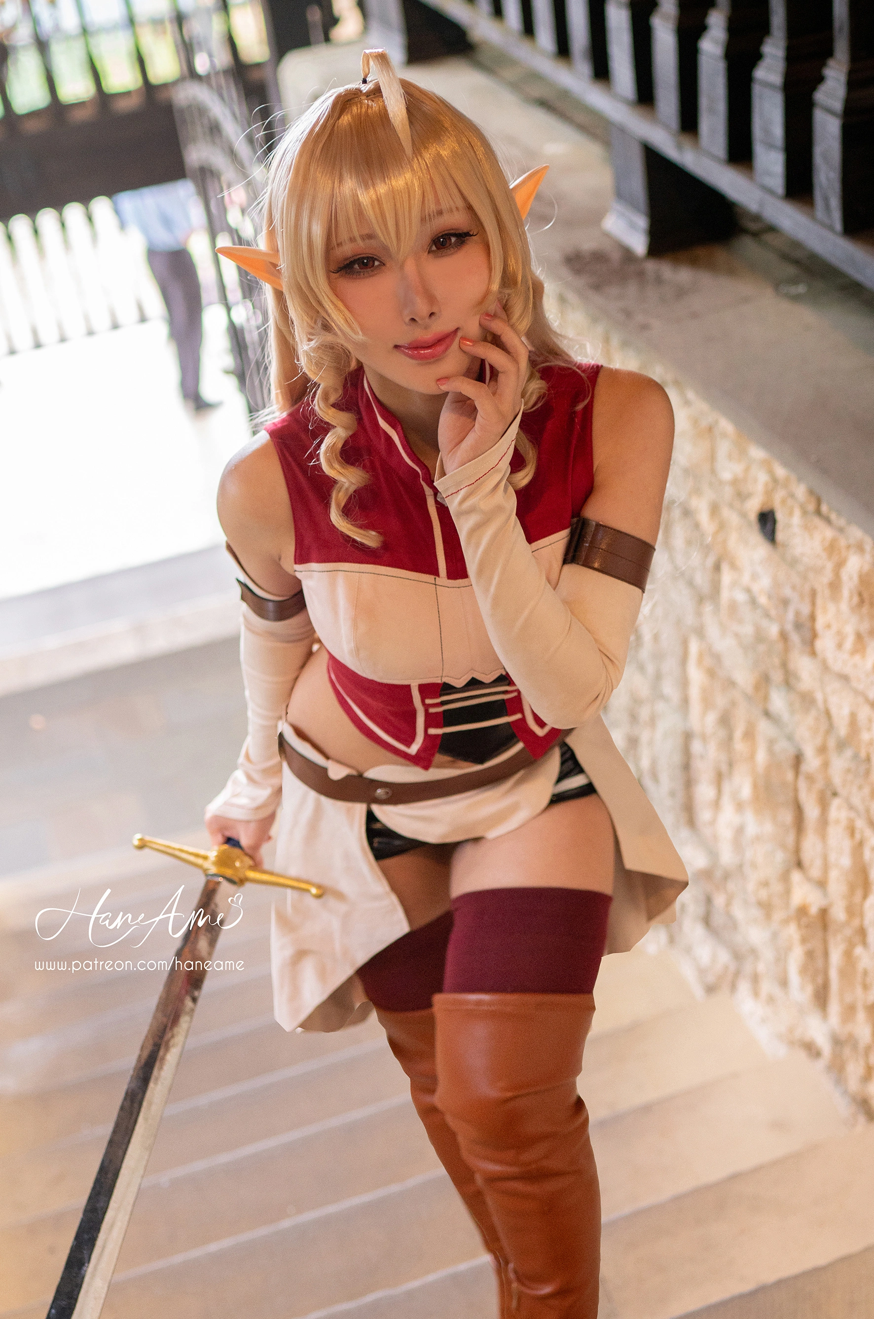 雨波_HaneAme - NO.142 Elinalise Dragonroad 3